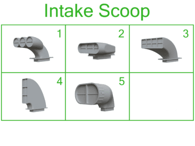 Intake Scoop